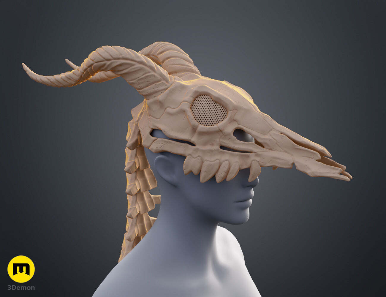 💀 Slay the Spire Silent Skull Mask・ 3D File for 3D printing・Cults
