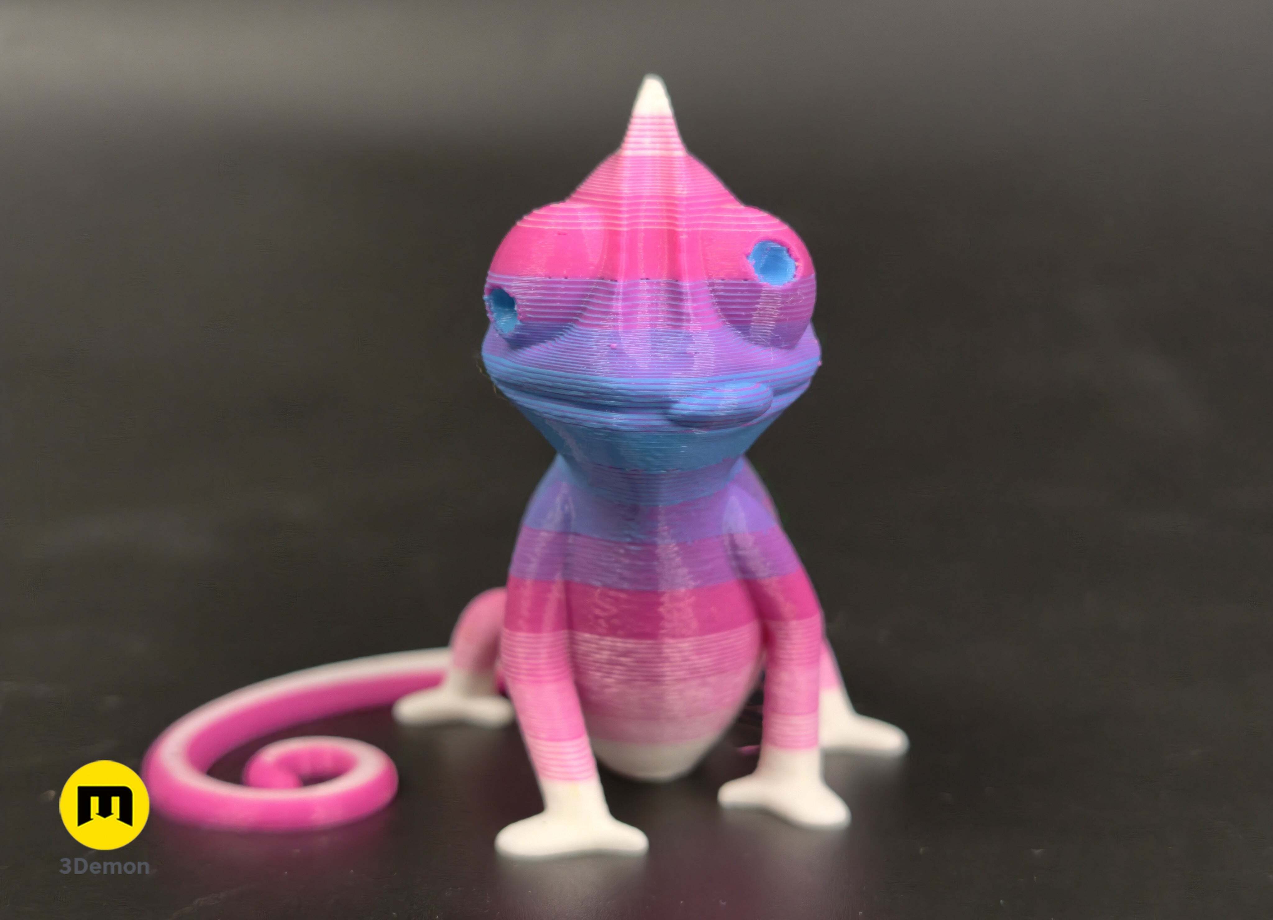🆓 Chameleon Full Spectrum・Free 3D File for 3D printing・Cults