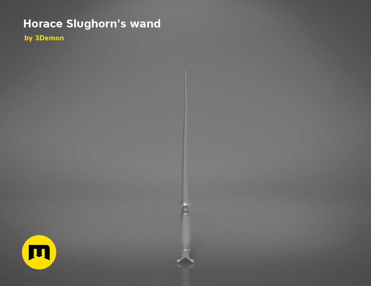 3D file Horace Slughorn’s Wand 🪄 ・3D printing template to download・Cults