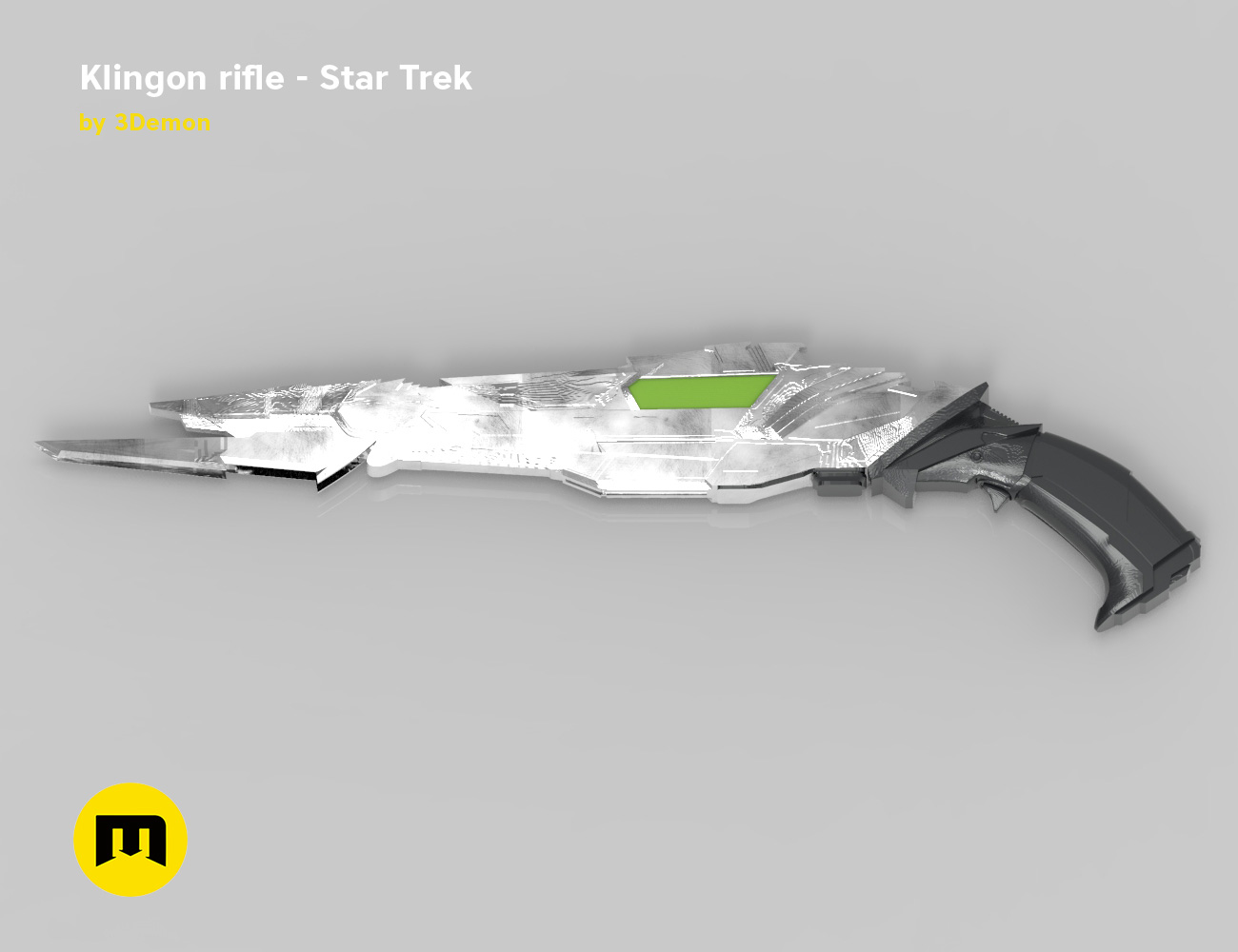 Fichier 3D Fusil klingon 🖖 ・Plan pour imprimante 3D à télécharger・Cults