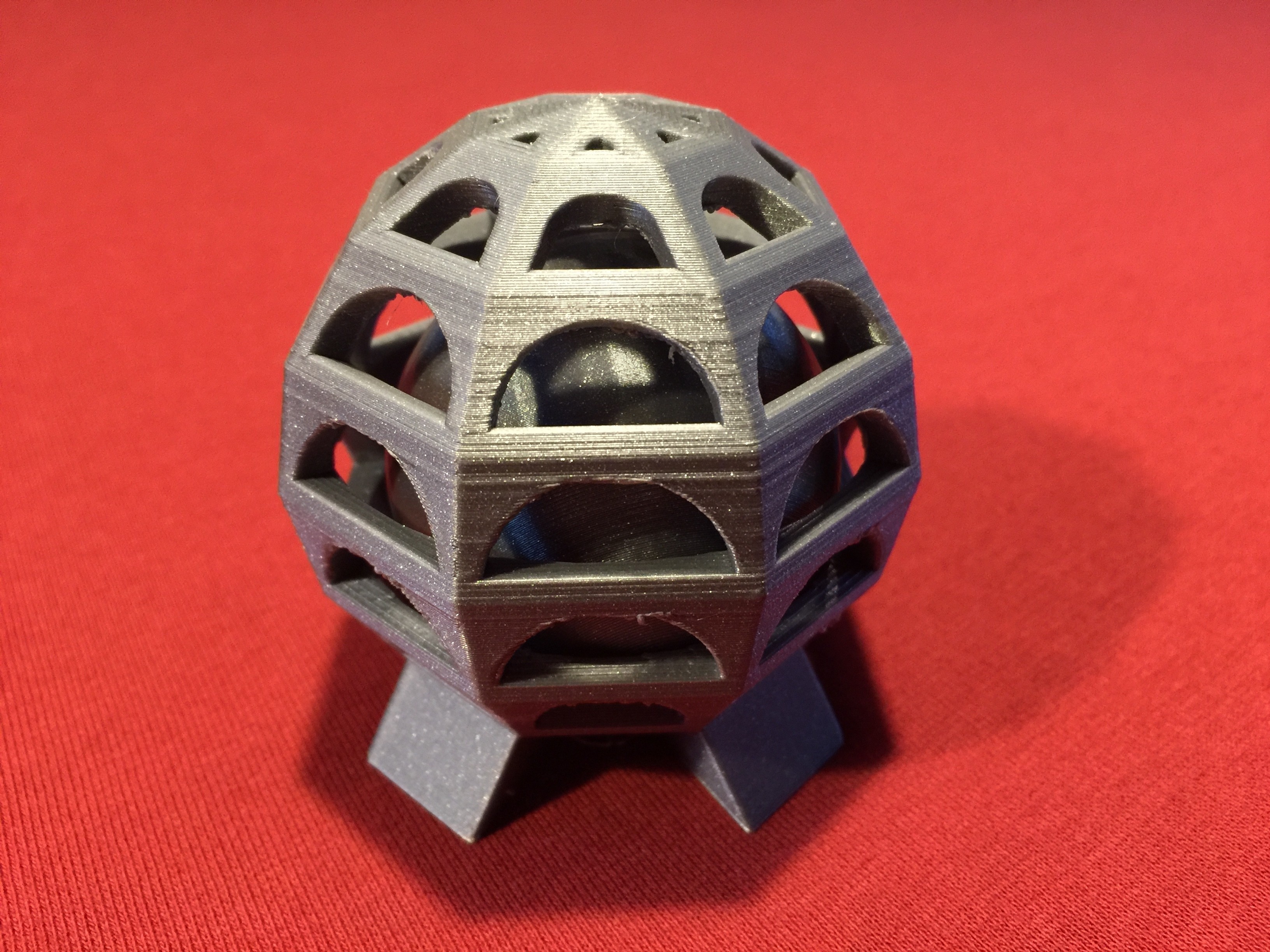 Free STL file Free sphere indside a polyedrique volume 🆓 ・3D printing ...