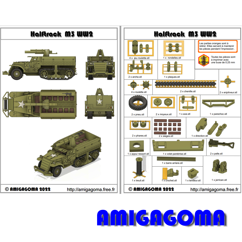 Solido Half-track M3 – 40ème Anniversaire, 1/43, Métal, Boîte Et Notice, TBE