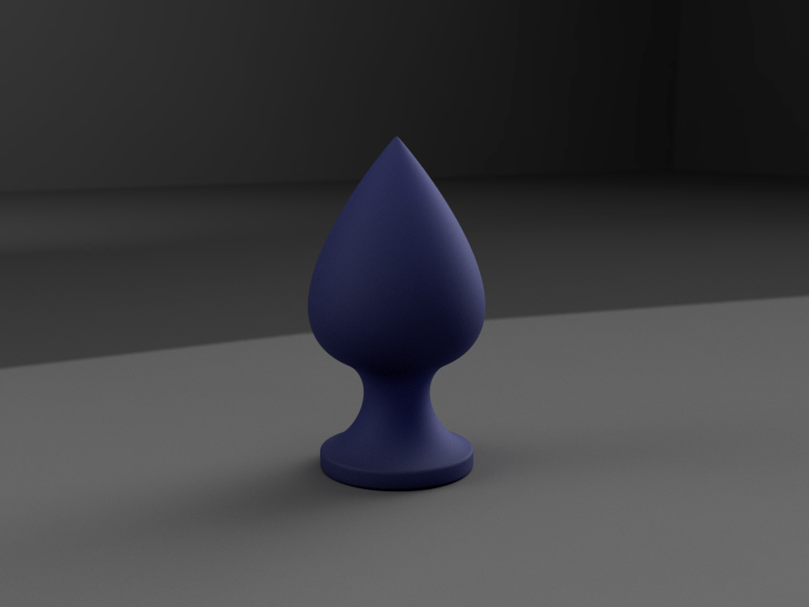 Ace of Spades Butt Plug STL File for Cults Ace of Spades Butt Plug STL File for Cults