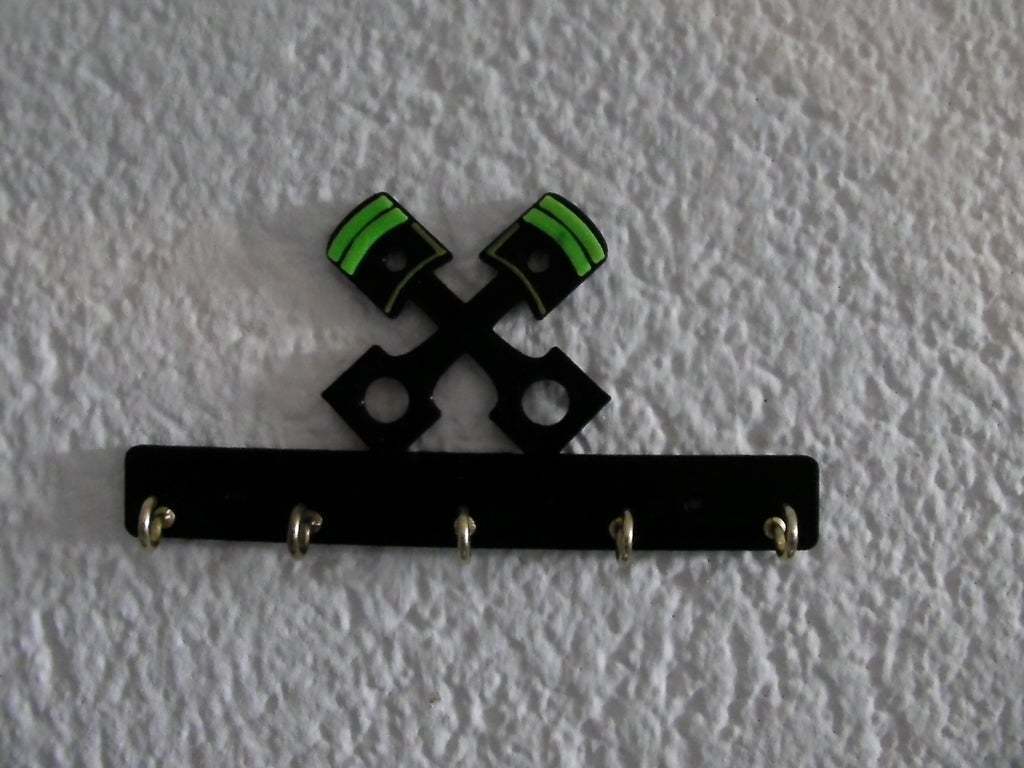 🔑 Pistons Key Holder / Support mural de cles Pistons・Free STL File for ...