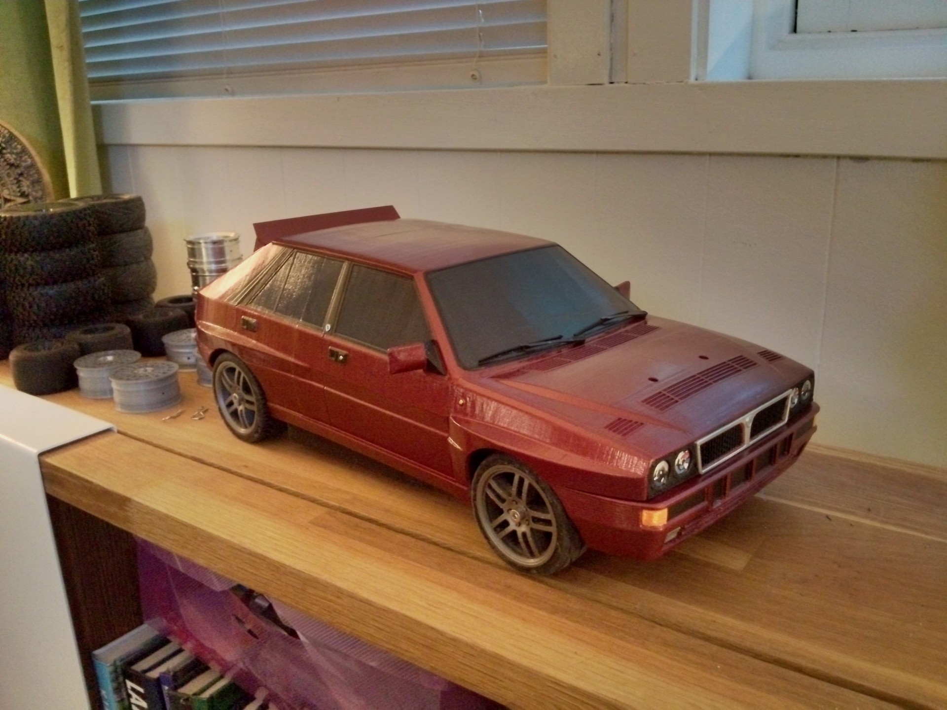 🚗 Lancia Delta HF Integrale Evo 1/10 touring car body・Free STL