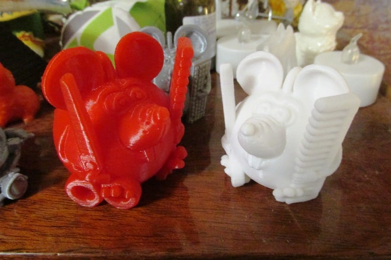 3D printed Mouse hairdresser・Cults