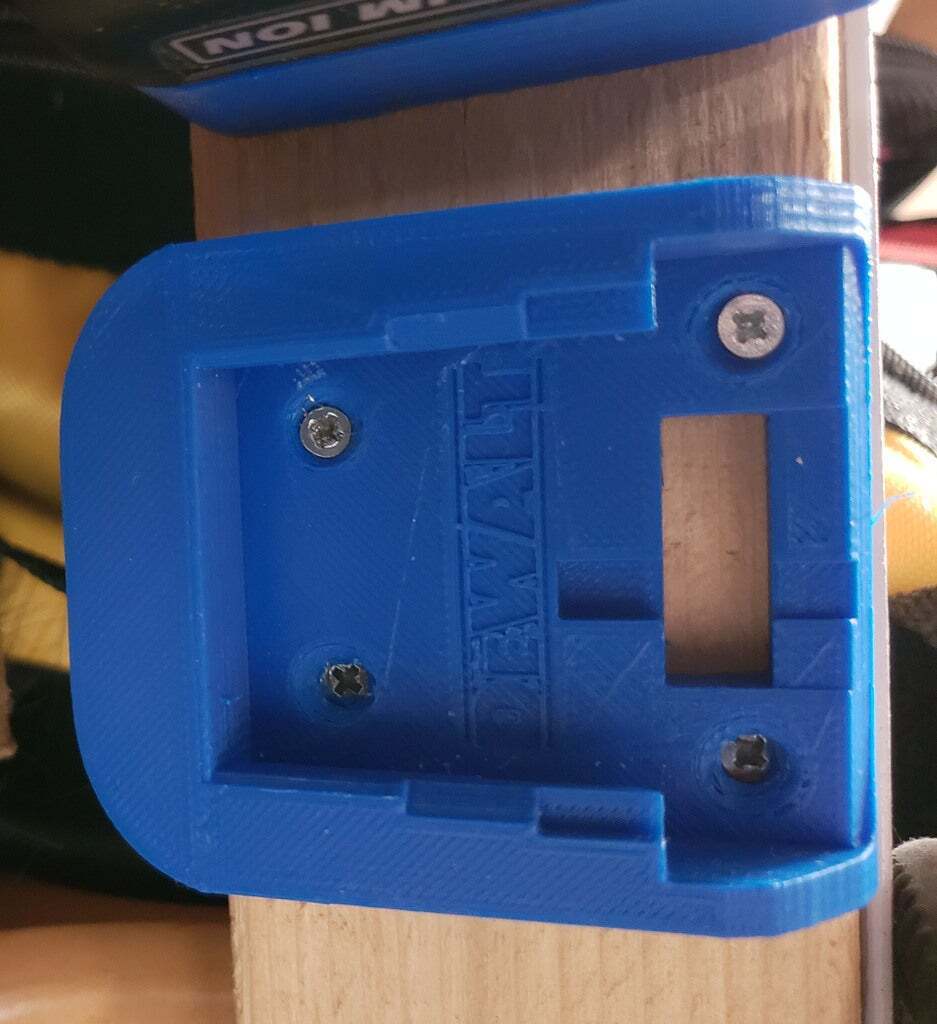 Free STL file Dewalt 12v Battery Holder 🔋 ・3D printable design to download・Cults