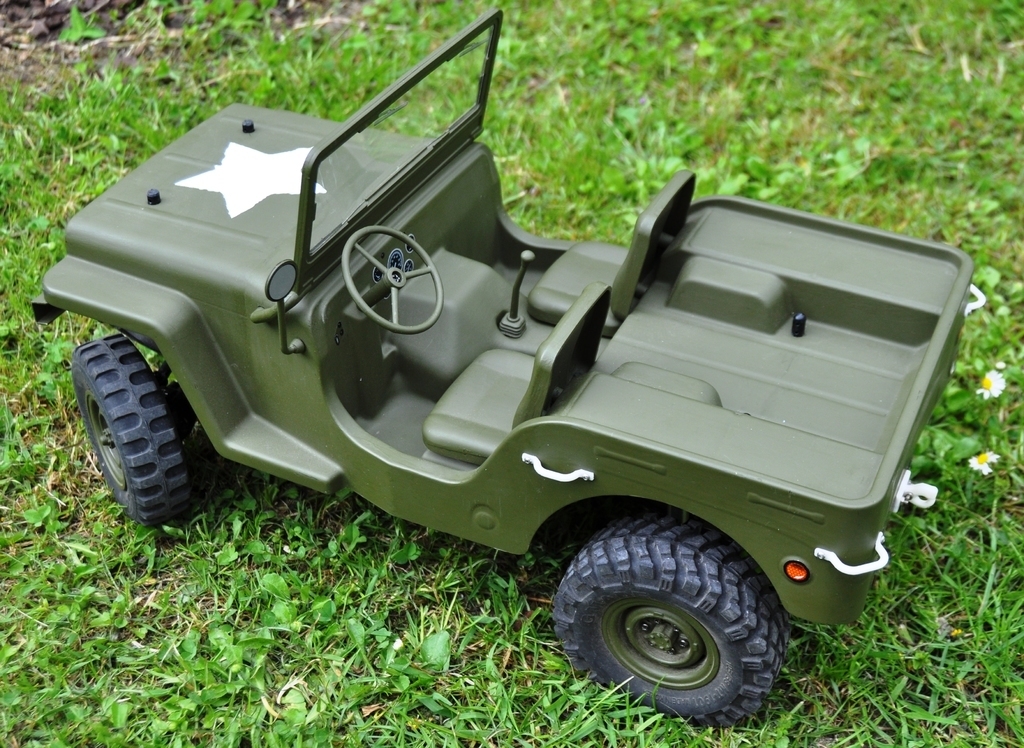 3D file JEEP RC 1:10 Handles, Gmade SawBack, Ossum Jeep... 🧞‍♂️ ・3D ...