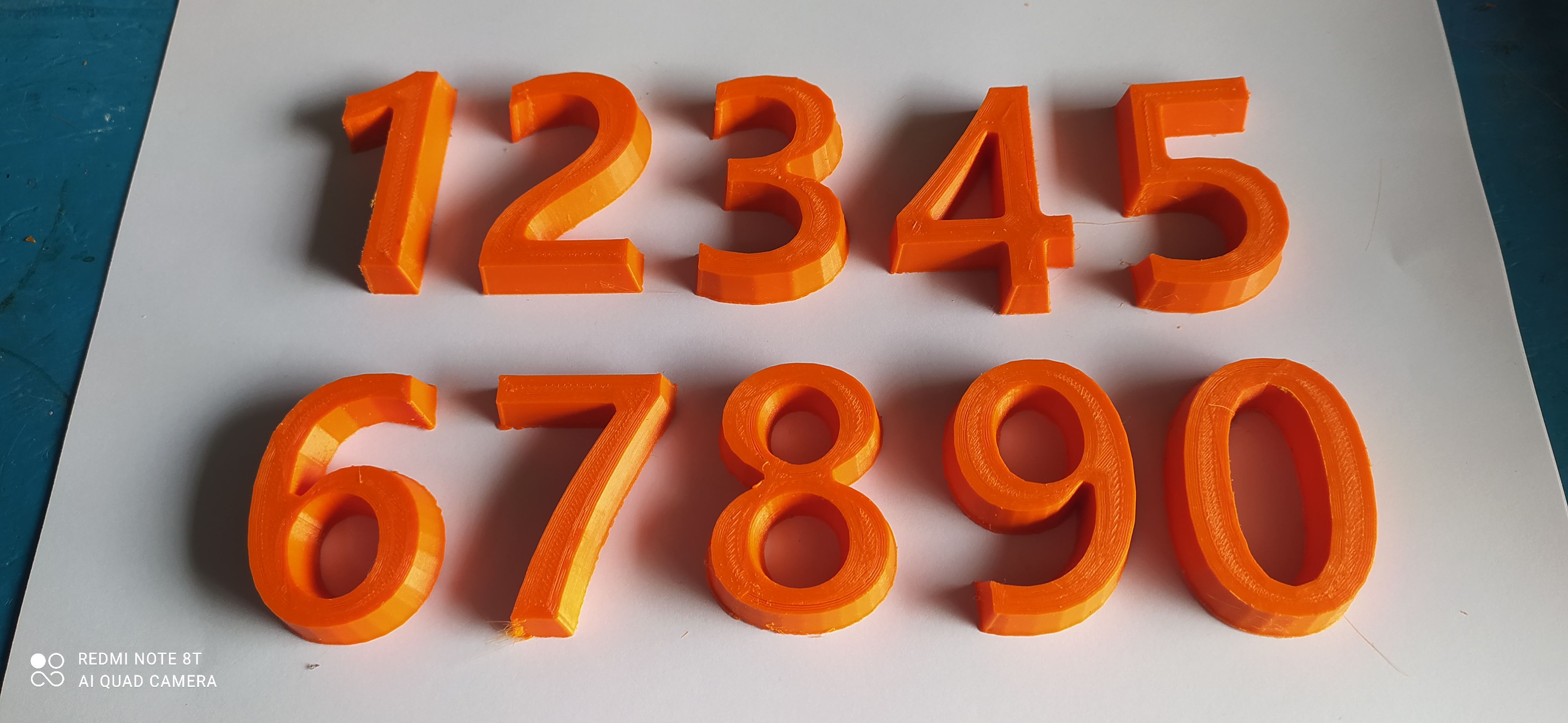 STL file Numbers from 0 to 9 🔢 ・3D printer design to download・Cults