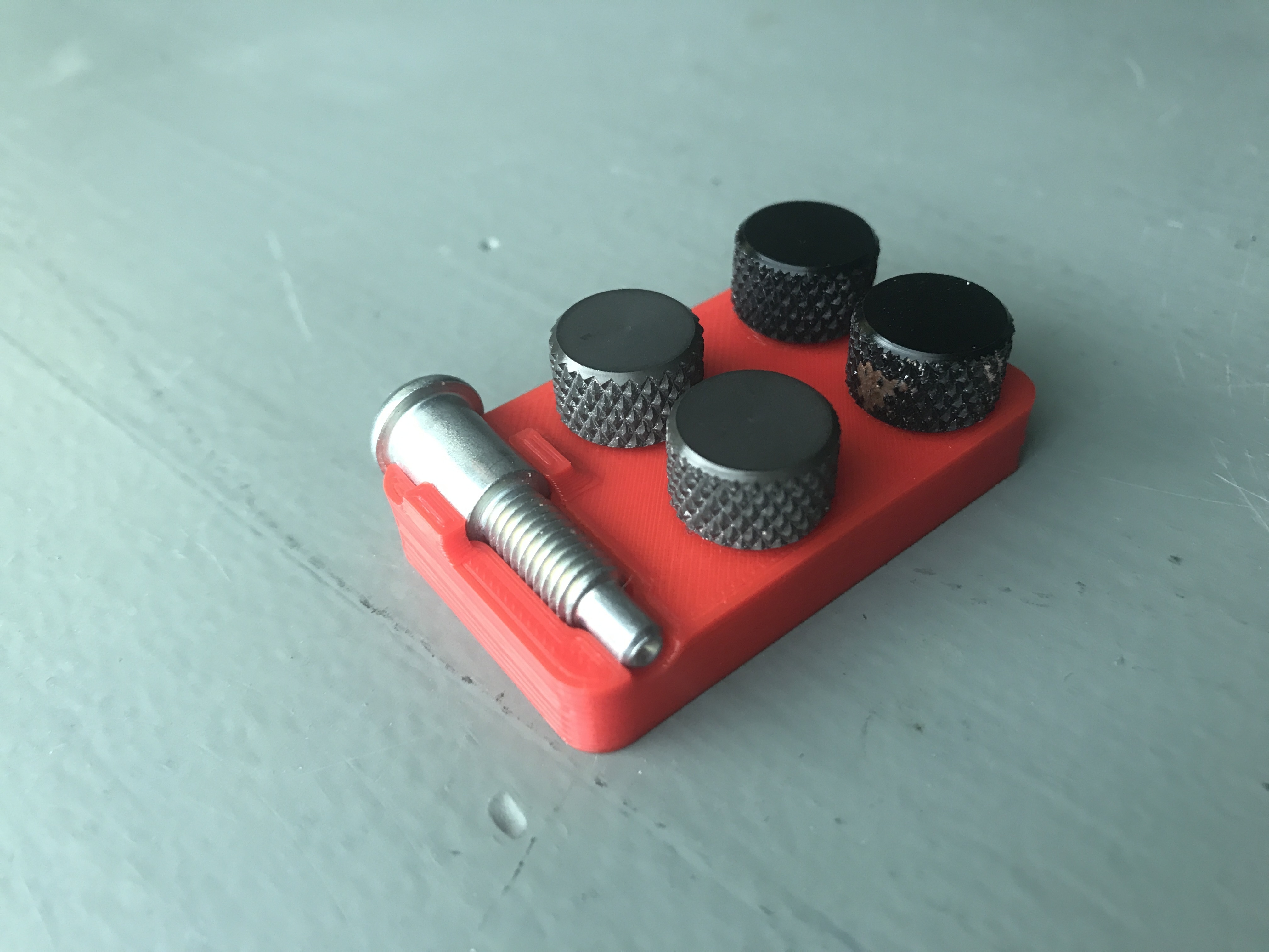 Free STL file Park Tool DT5.2 disc mount facing tool standoff holder 🚲・3D printing idea to