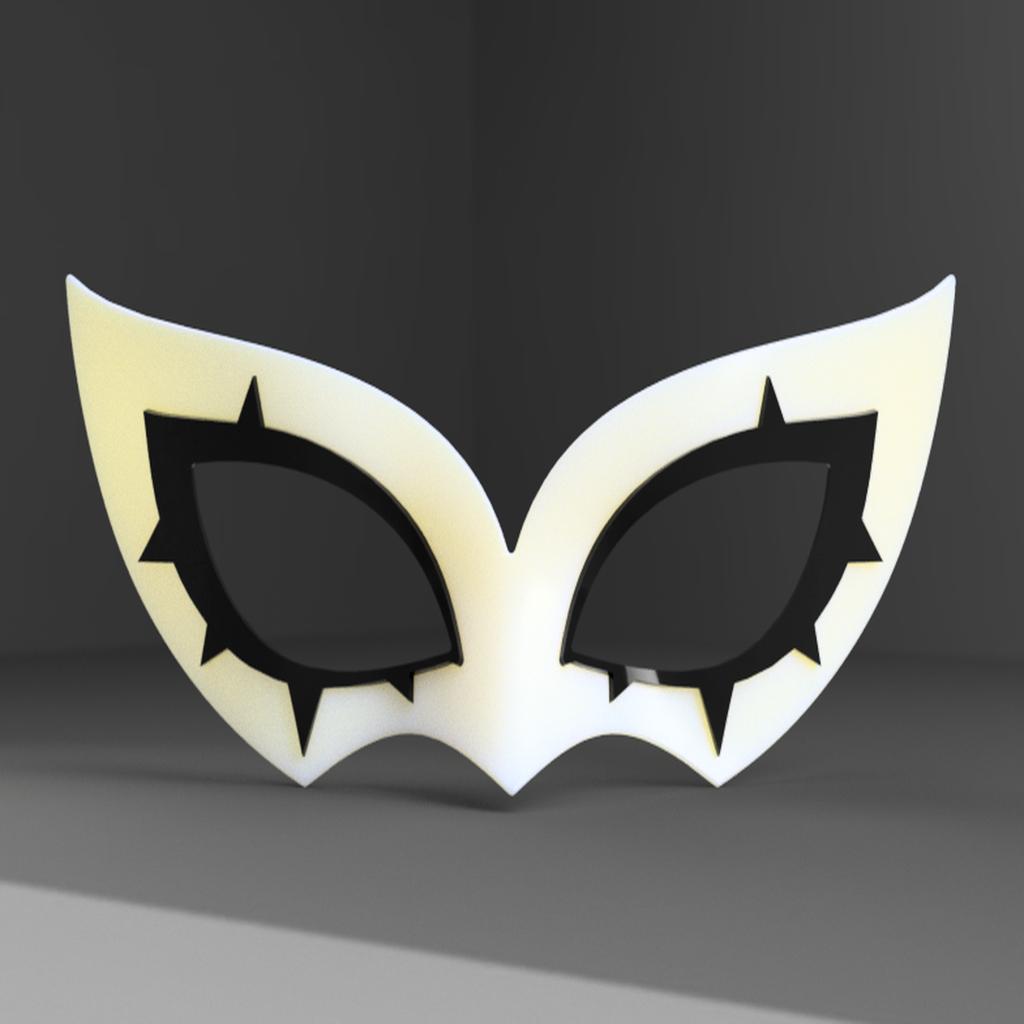 🃏 ジョーカーマスク（ペルソナ5）・無料 3D ファイル（3Dプリント用