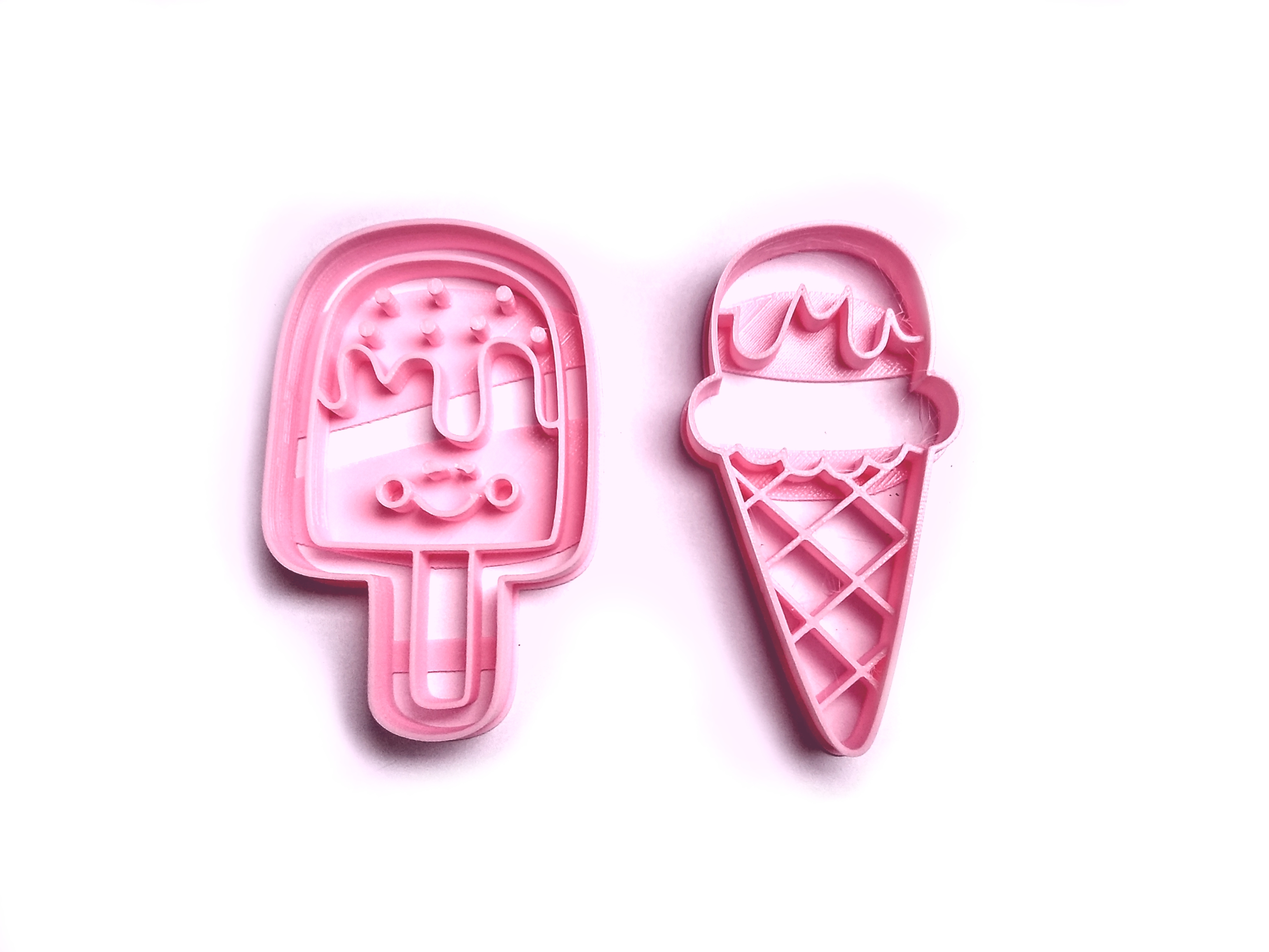 STL file ice cream cookie cutters icecream cutter 🧊 ・3D printable