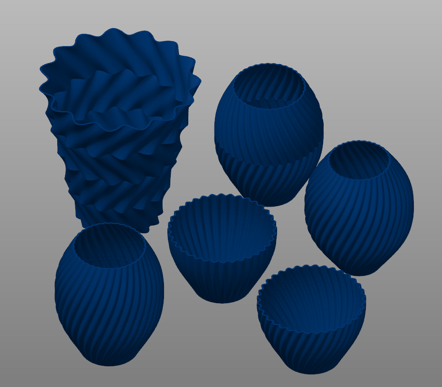 🎨 sin(x/a)*a・Free STL File for ・Cults
