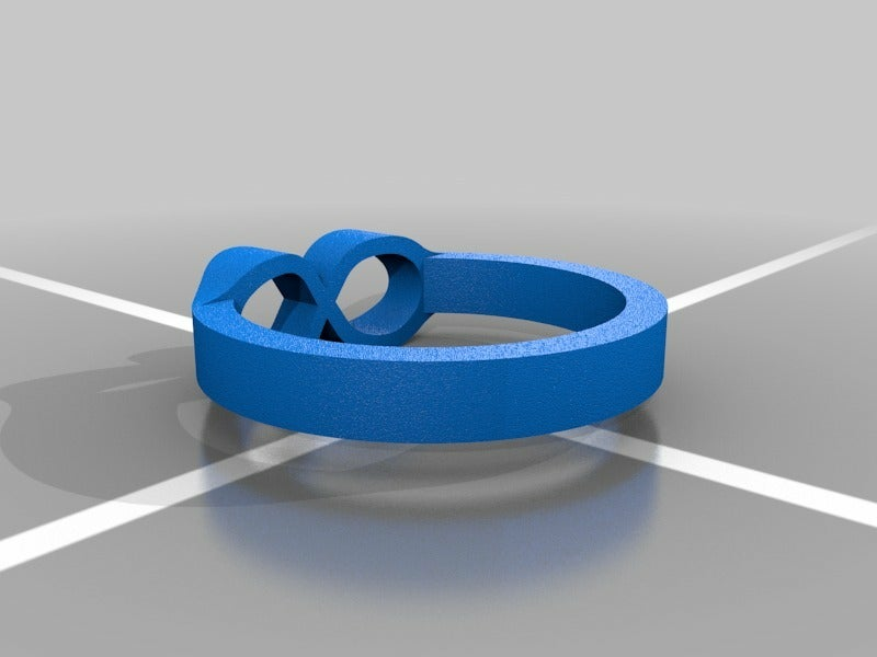 Free STL file Infinite Ring v2.0 💍・3D printer design to download・Cults