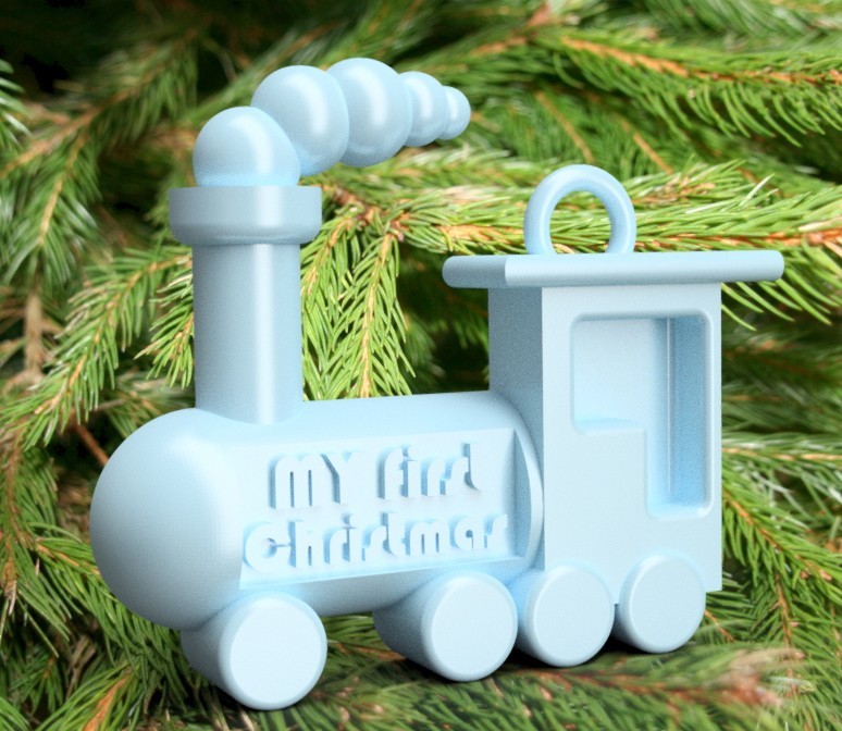 Step 2 My First Holiday Train STL file My first christmas "Train¨" 🎄 ・3D print model to download・Cults