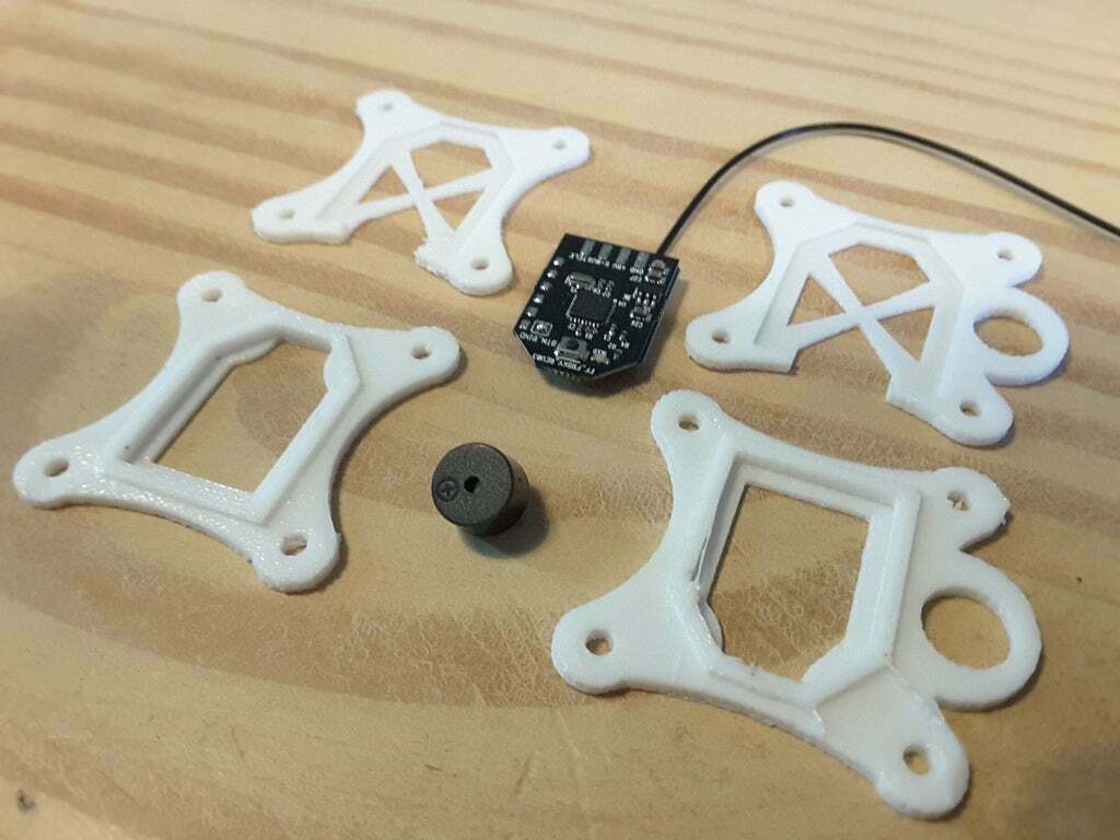 Free STL file Furious Mini RX FRSKY Adapter Receiver + Buzzer 9mm 🚁 ...