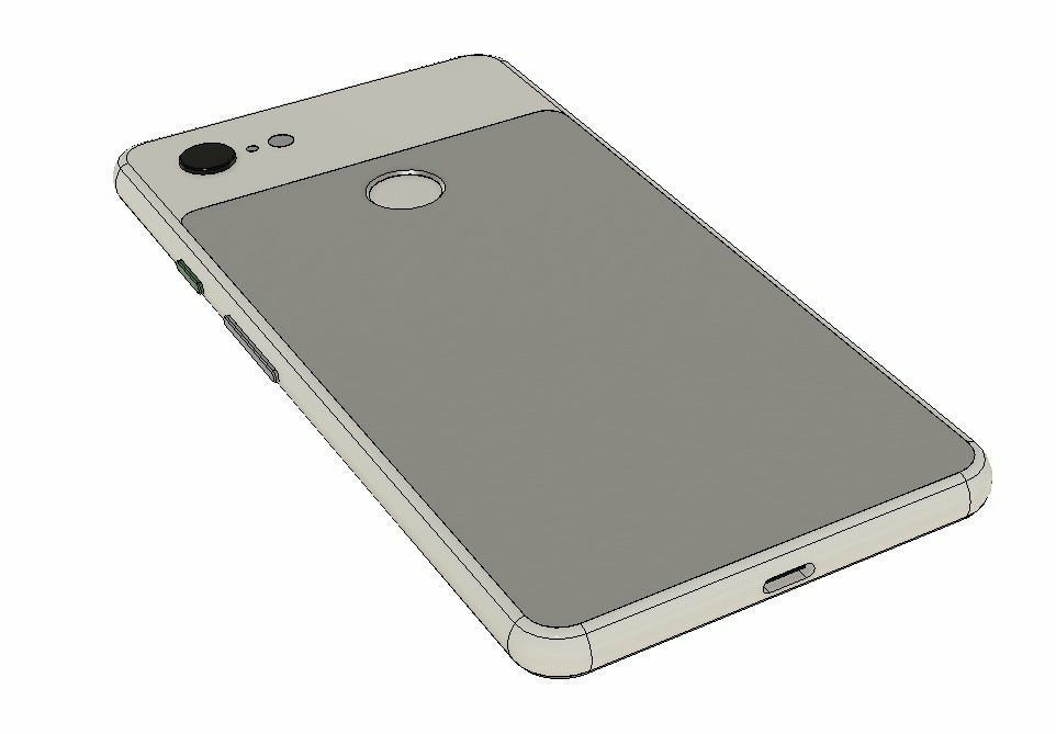 Free STL file Pixel 3 XL 📱 ・3D printing model to download・Cults