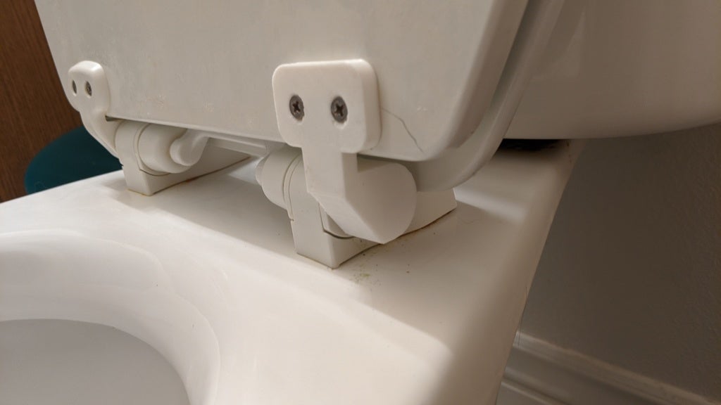 Free STL file Toilet Seat Hinge Next Step / Bemis 🚽 ・Object to