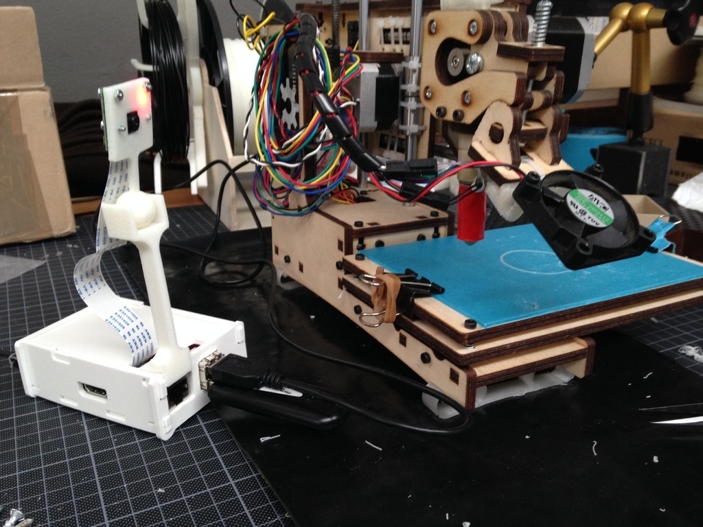 Free 3D file Cam mount for Raspberry Pi 🧞‍♂️ ・3D printable object to ...