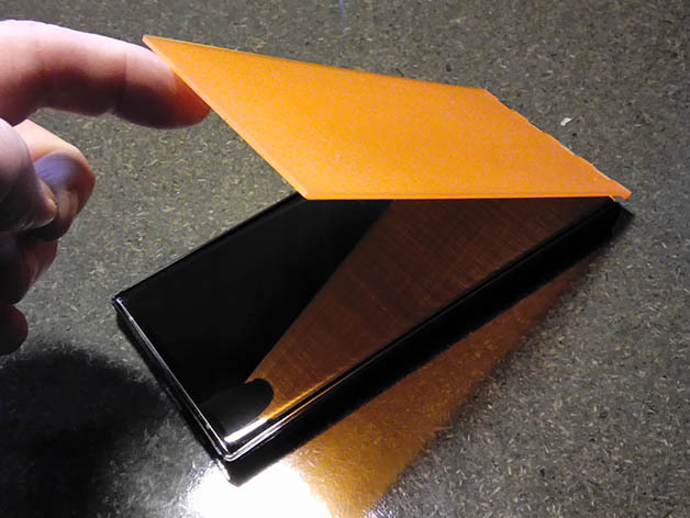 Free STL file Samsung Galaxy Note 10+ Flip Cover 📱 ・3D print model to