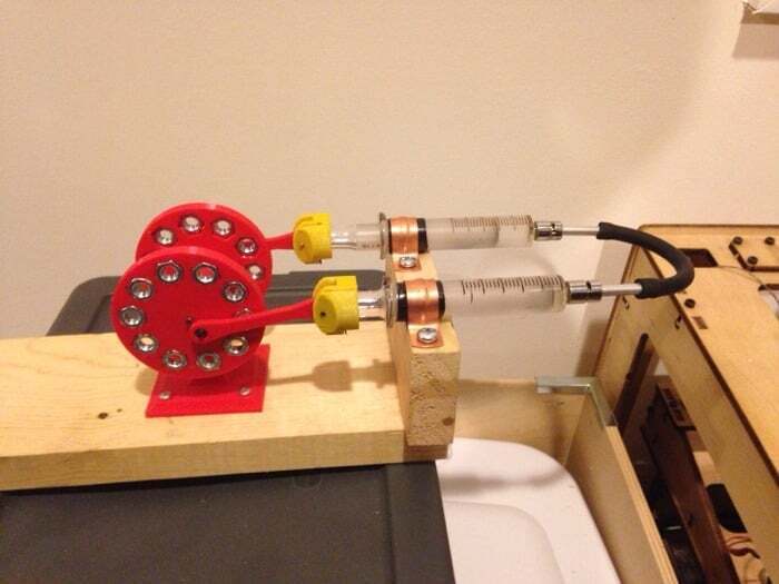 3D printed alpha Stirling engine