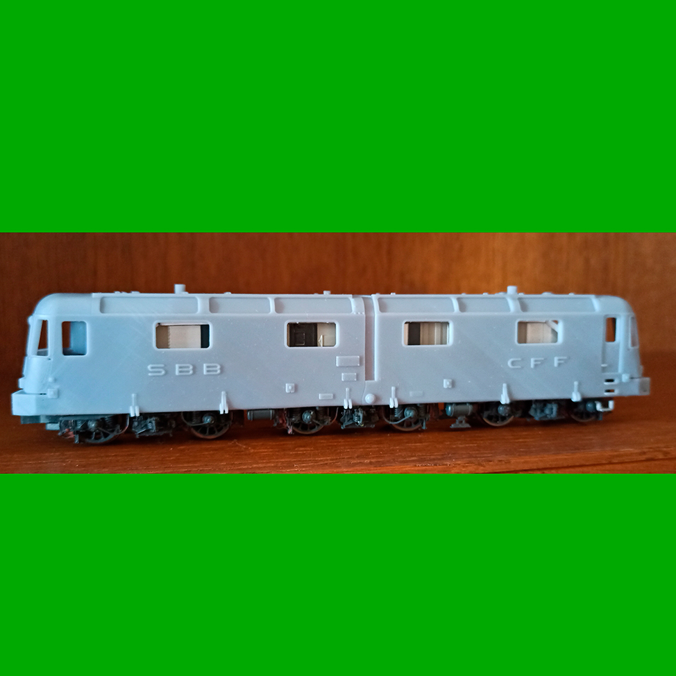 🚂 Locomotive suisse Re 6/6 prototypes 11601 et 11602. HO