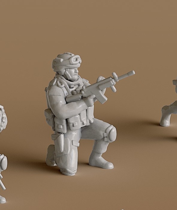 Archivo STL Soldado 12 🎲 ・Plan de impresora 3D para descargar・Cults