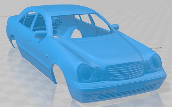 3D file Mercedes Benz E Class W210 Sedan 1996 Printable Body Car 🚗 ・3D ...