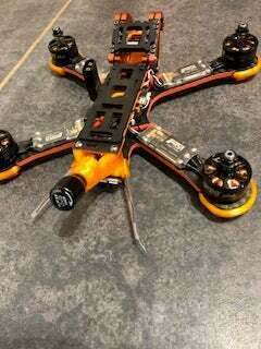 Paraurti Anteriore Stampato In TPU Per Drone Armattan Gallo Camaleonte - FPV