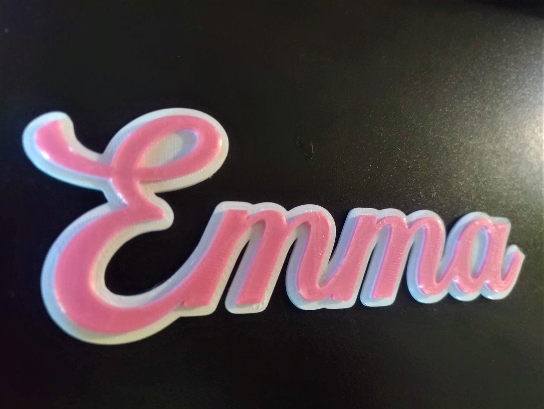 Archivo STL Emma (2 colores) 🏠・Diseño para descargar y imprimir en 3D・Cults