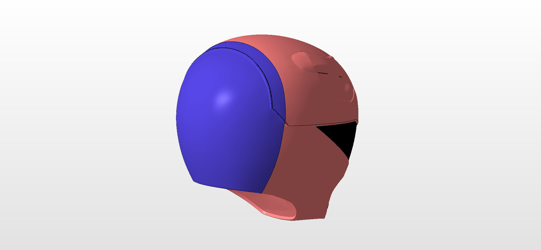 🪖 power rangers mmpr blue ranger helmet stl file・ STL File for ・Cults