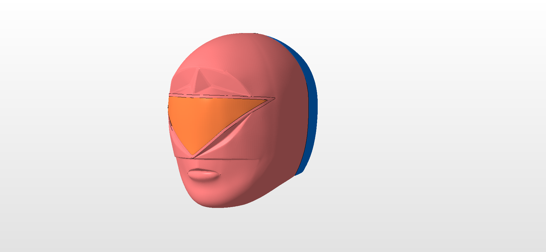 🪖 power rangers zeo blue ranger helmet stl file for 3d printing・ STL ...