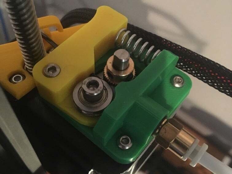 3D printable Flexible Filament Extruder Upgrade for Creality CR7, CR