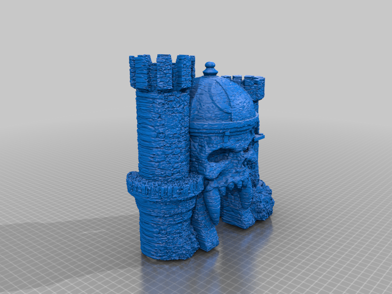 🏰 Castle Grayskull・Free 3D File for ・Cults