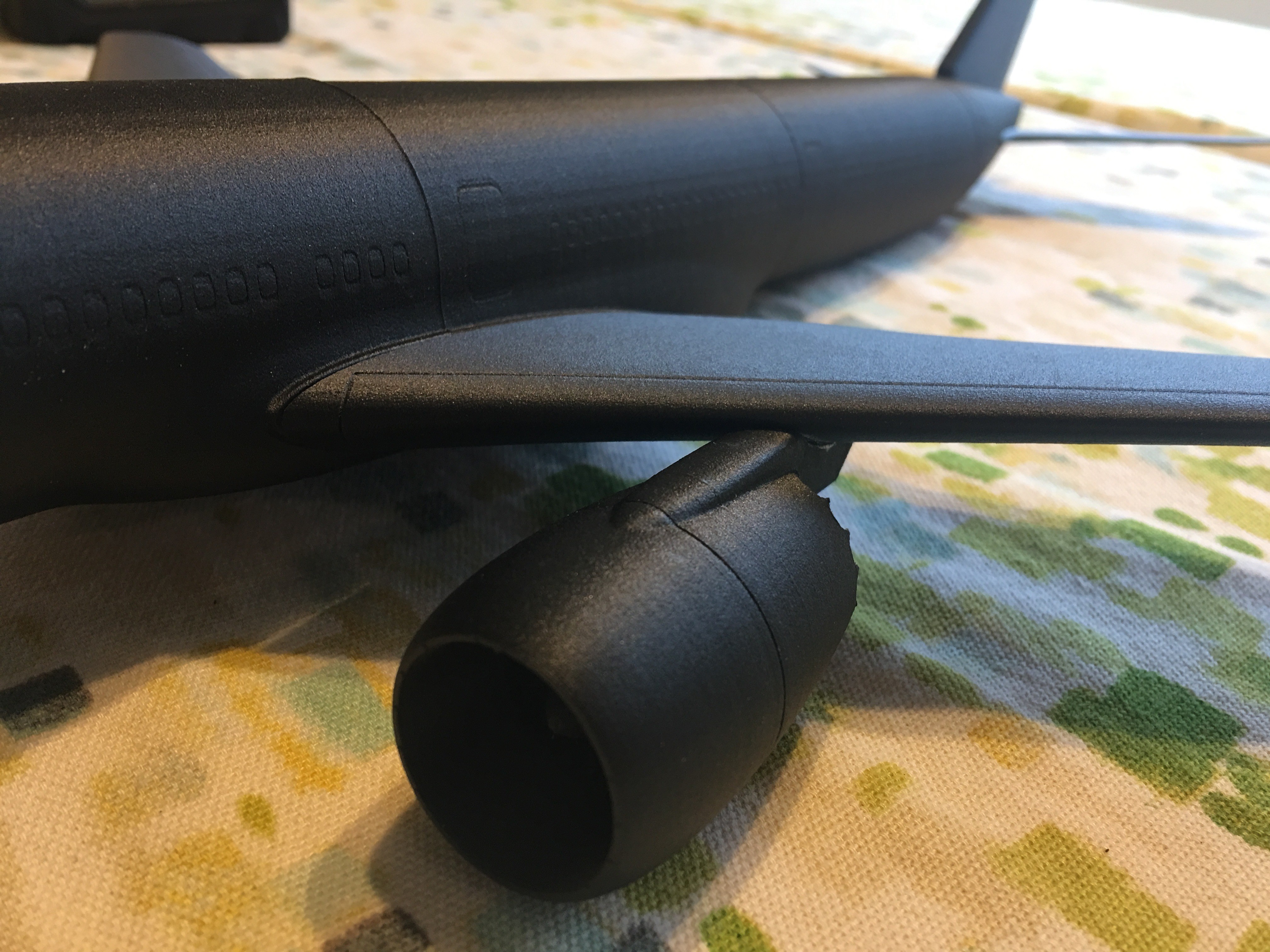 3D printer Boeing 777X aircraft scalemodel • made with Markforged ...