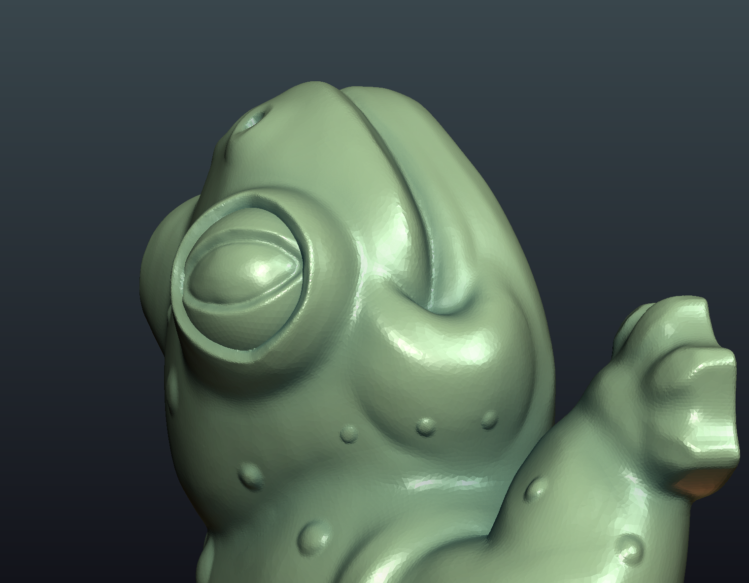 Файл 3D Fat Frog 🐸・3D модель для печати скачать・Cults