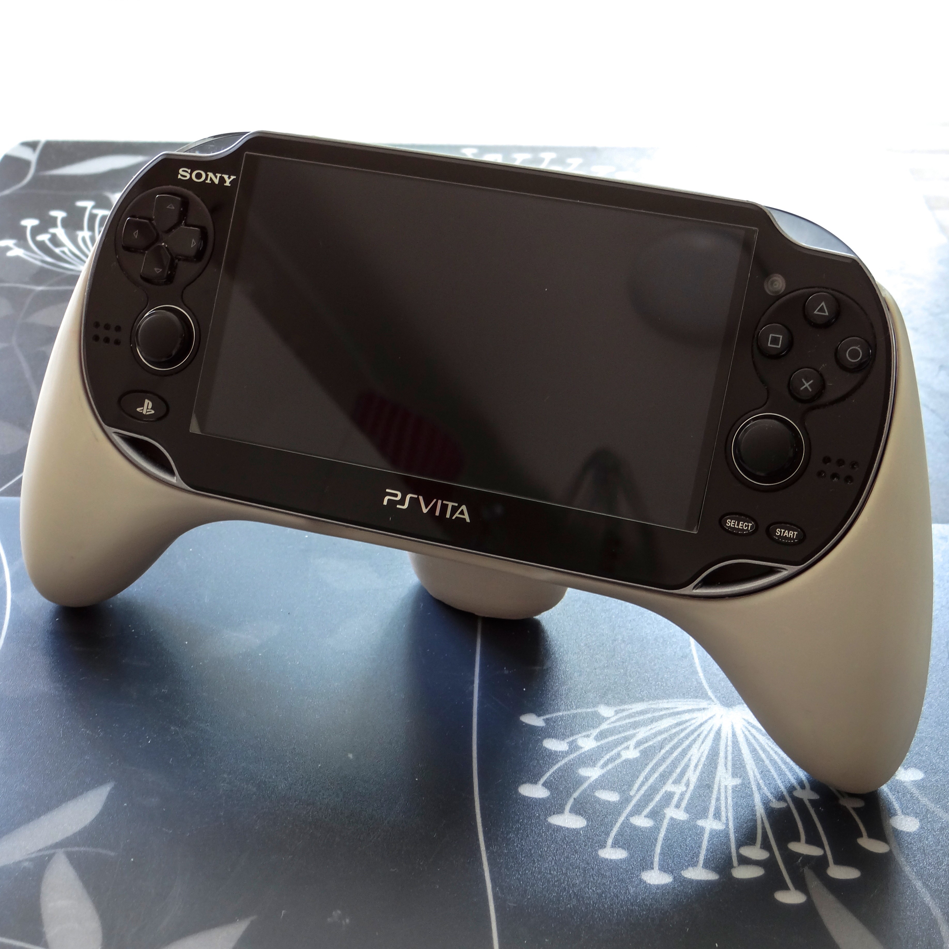 thumbnail image 2 of GOODPRICE Handle Grip & Stand For Sony PS Vita PCH-1000 – Black 2 of 5