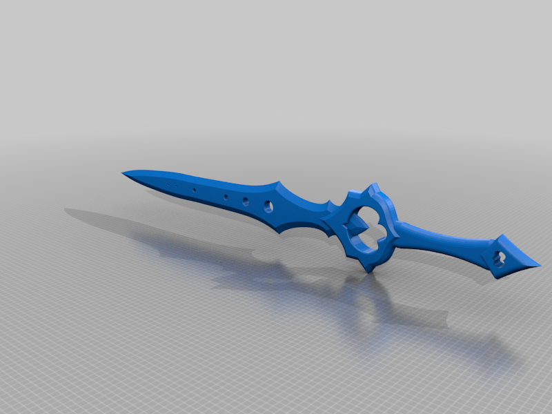 ♾️ Infinity blade・Free STL File for 3D printing・Cults