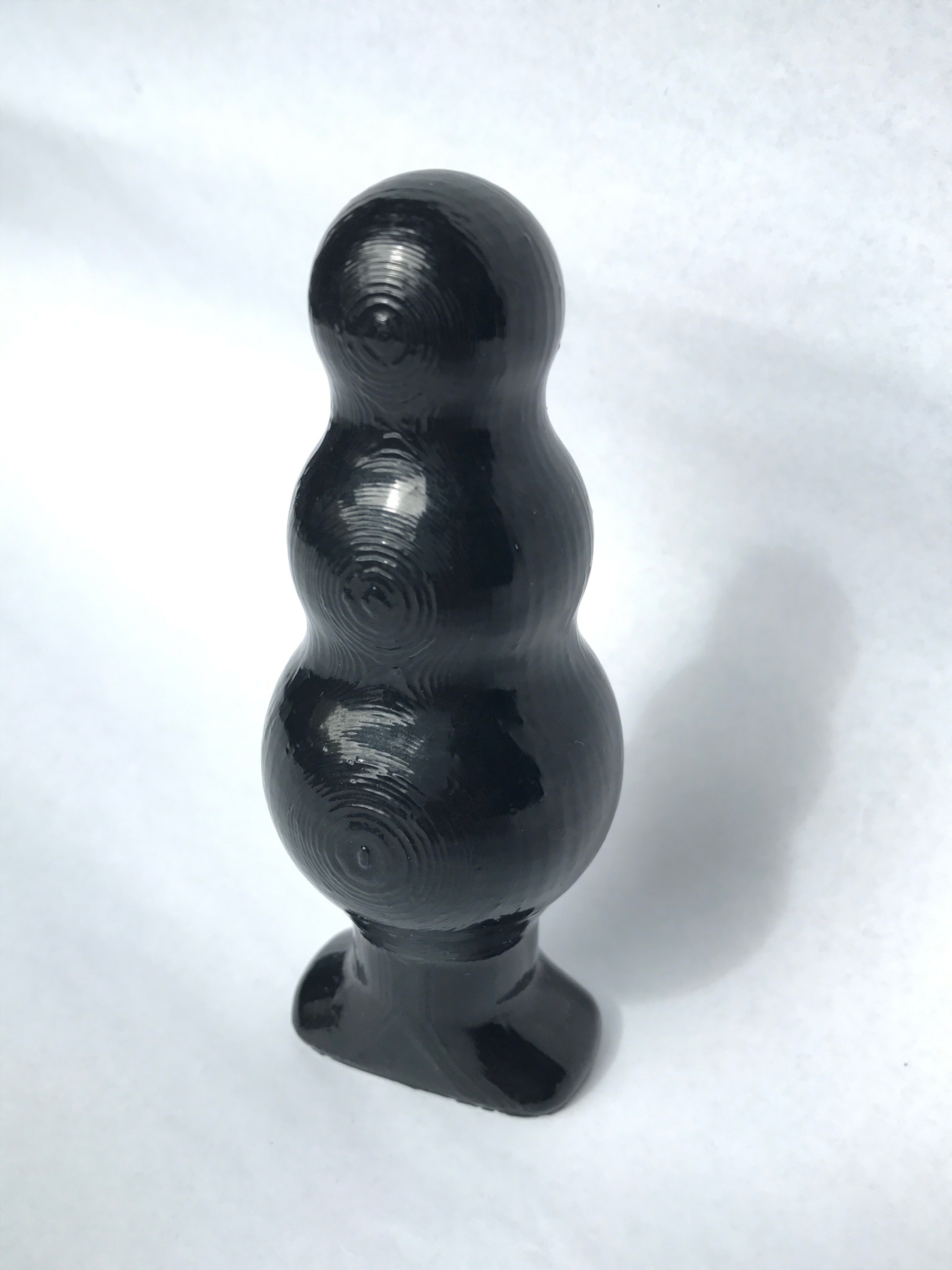 Butt plug / Plug anal 3 balls STL File for Cults