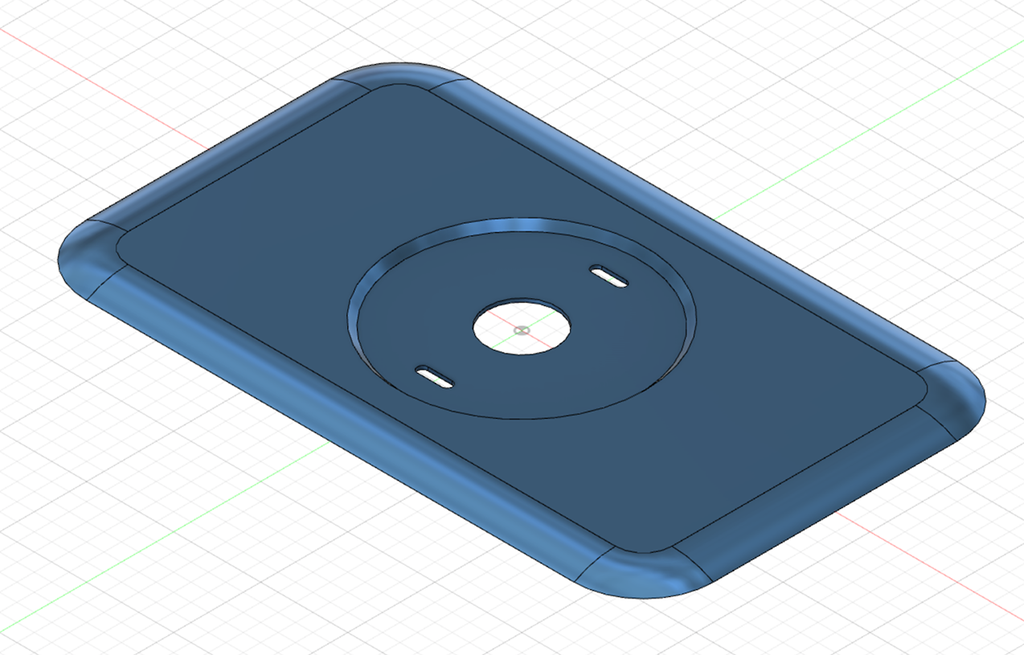 Free STL file Google Nest Thermostat Trim Plate 🪺 ・3D printing template
