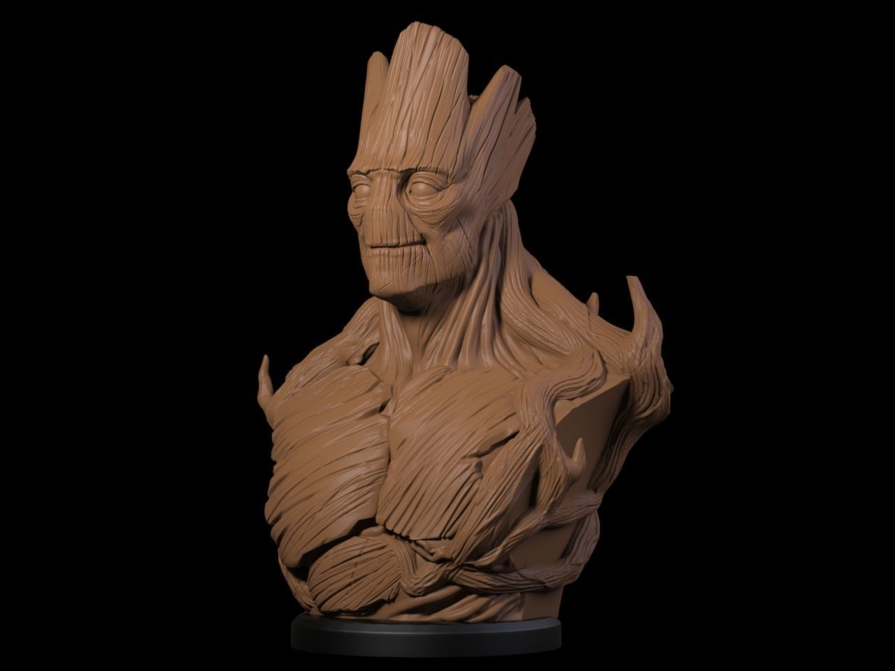 🐦 Groot・Free STL File for ・Cults