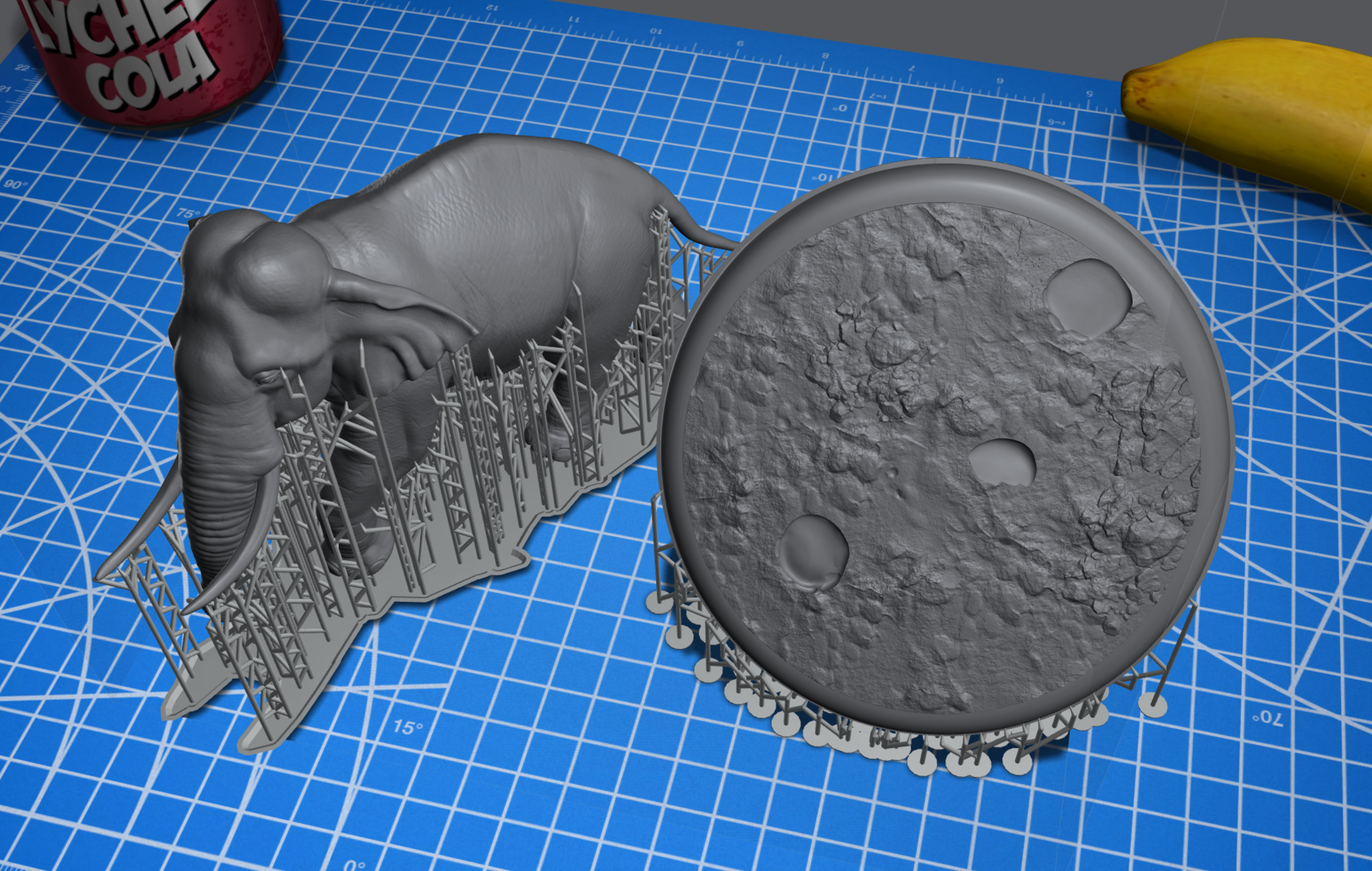 🐘 Elephant Asian・ STL File for 3D printing・Cults