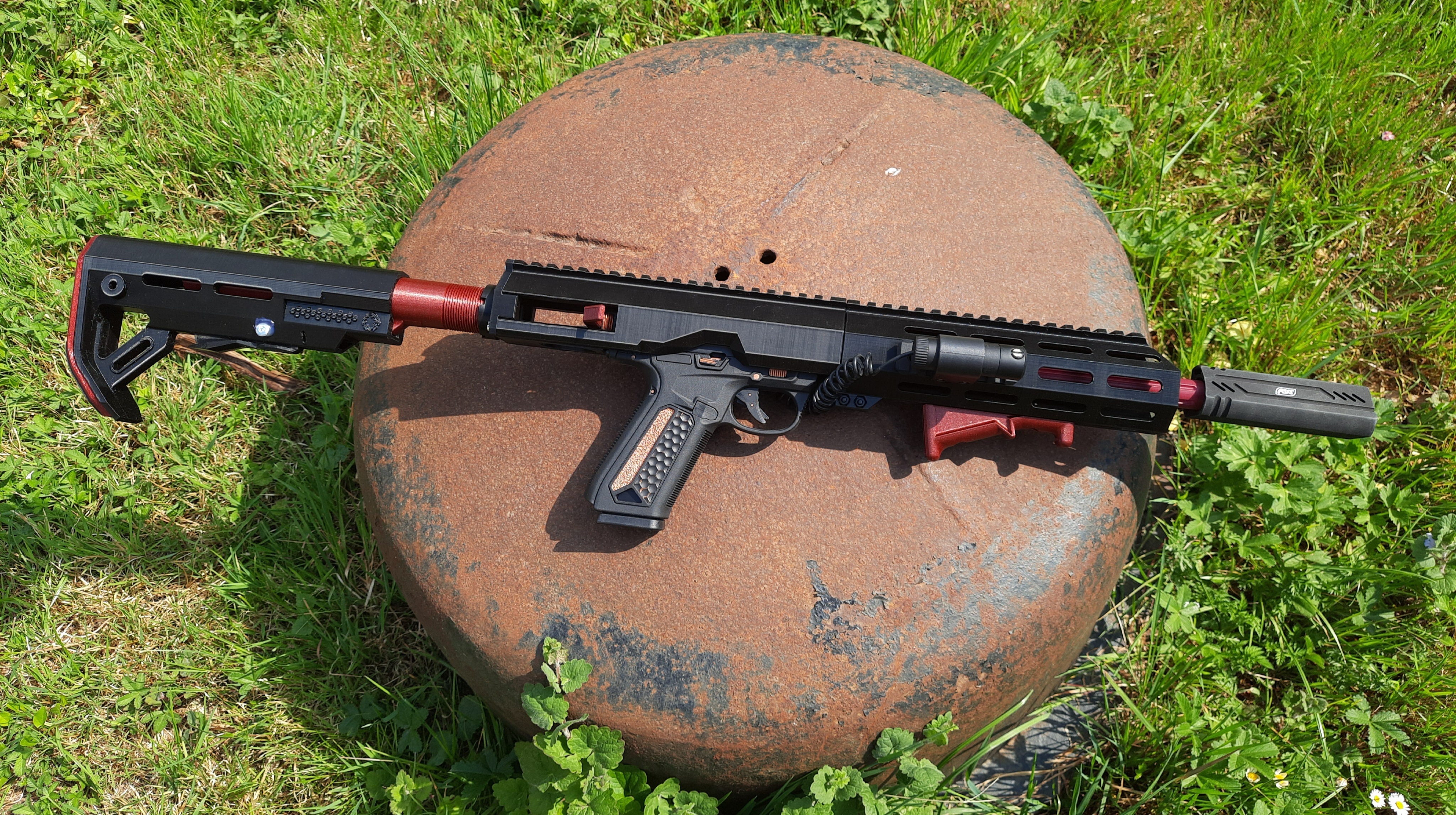 Impresión 3D ¡Airsoft AAP-01 carabina kit - con extras ! • Hecho con ...