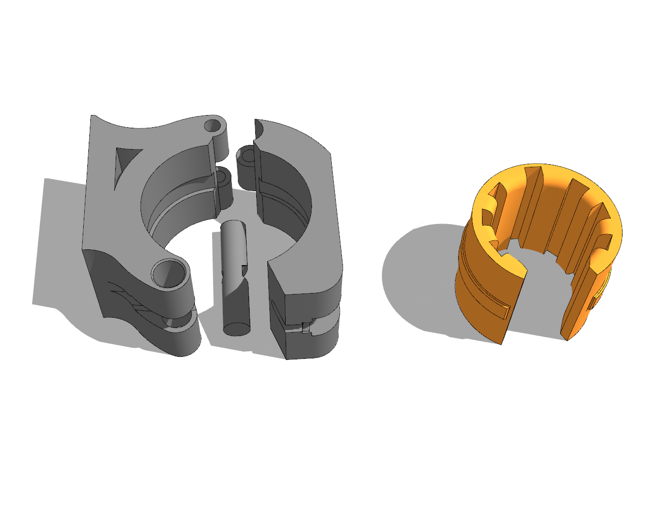 STL file gopro handlebar mount / gopro handlebar mount 👽 ・3D printable