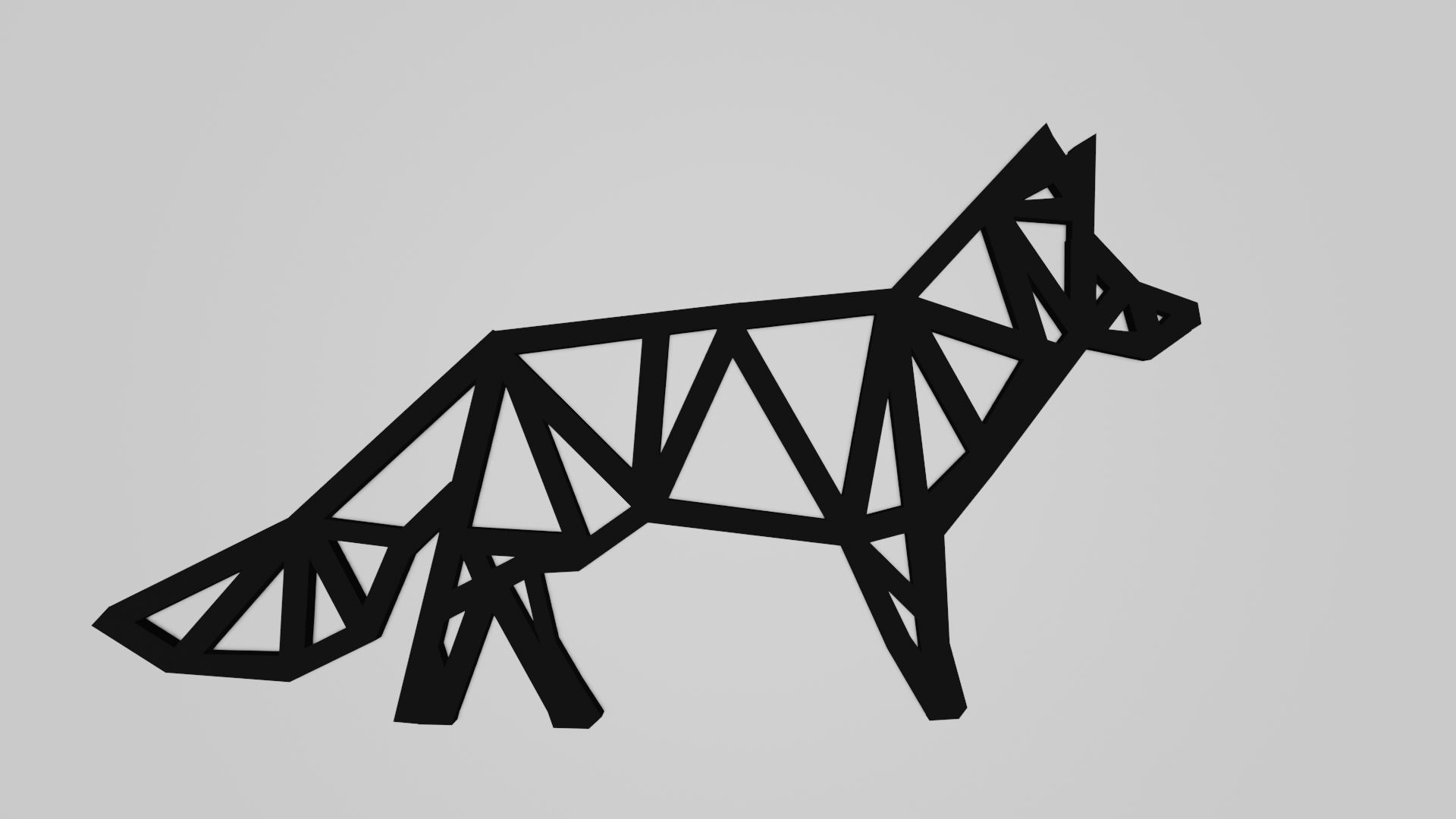Free STL file Fox pendant low poly 🦊 ・3D printing model to download・Cults