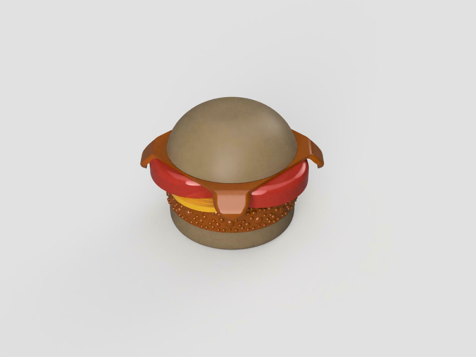 STL file 3D Printable Hamburger for kids 🍔・Model to download and 3D ...