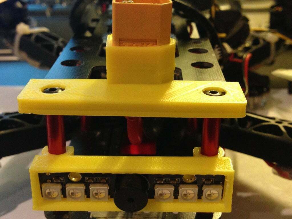 Free STL file XT60 Back Support for Racer Long Frame Upgrade kit 🔙