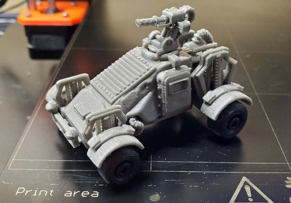 Factorio Car impreso en 3D・Cults