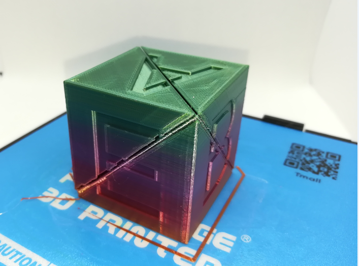 🧩 Tetrahedral Dissection of the Cube, Cube Puzzle・Free STL File for ・Cults