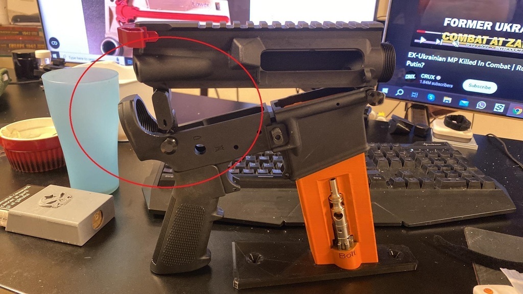 ⚽ AR15 Mag-Tool・Free 3D File for ・Cults